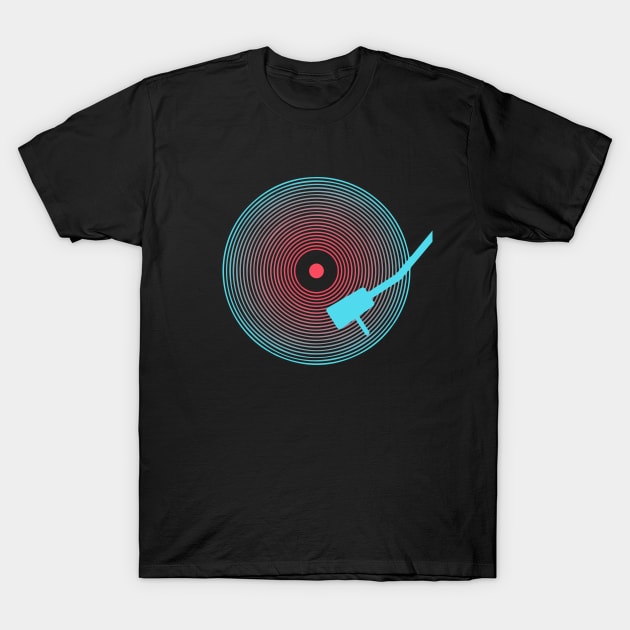 vinyl record T-Shirt by Lamink